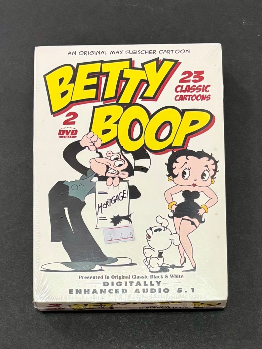 NEW Betty Boop 2-disc DVD Set Featuring 23 Classic Cartoons from Max Fleischer.